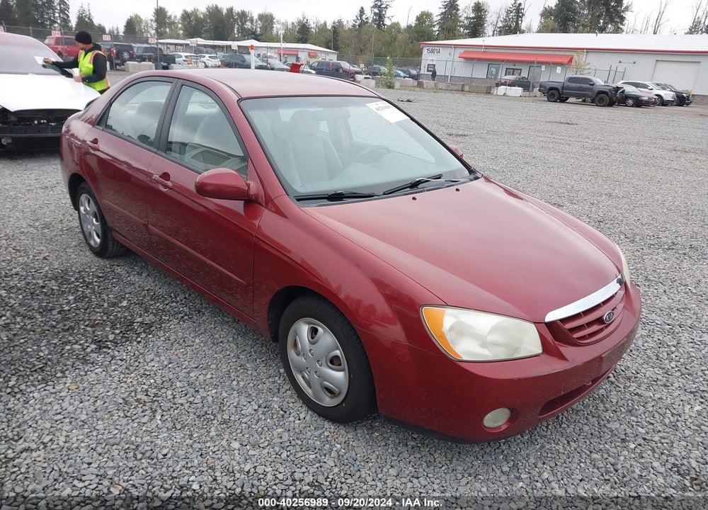 2004 KIA SPECTRA EX/LX VIN: KNAFE121145032940