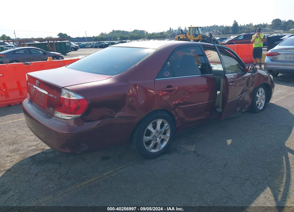 2006 TOYOTA CAMRY XLE V6 VIN: 4T1BF30K16U115441