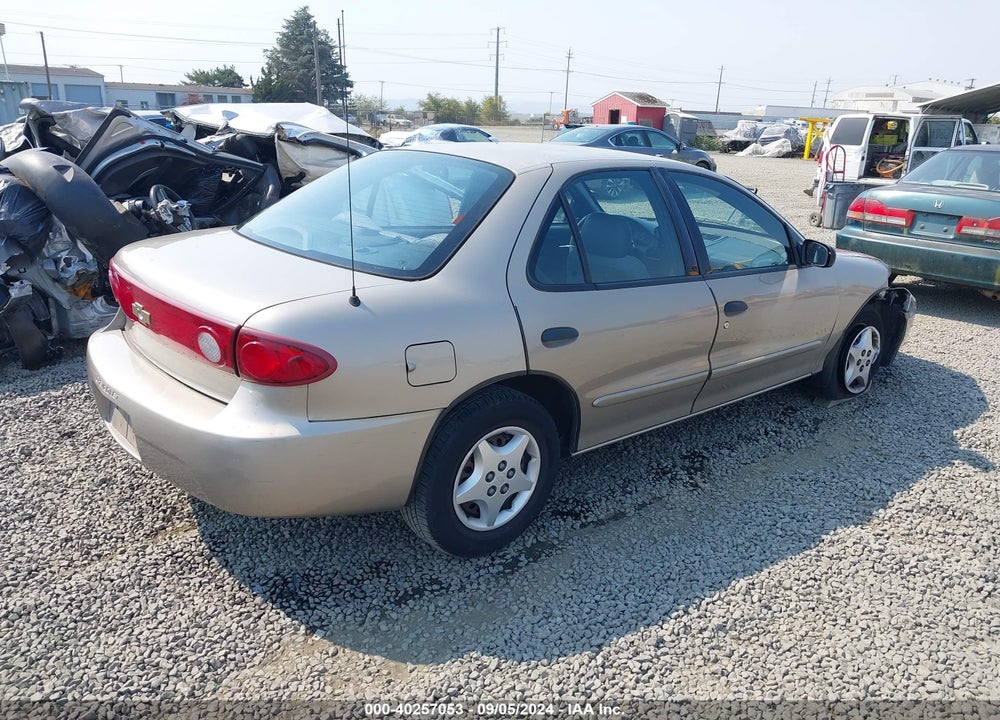 2004 CHEVROLET CAVALIER VIN: 1G1JC52F747355313