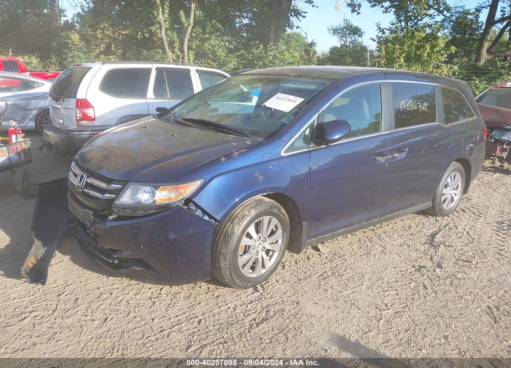 2014 HONDA ODYSSEY EX VIN: 5FNRL5H46EB132904