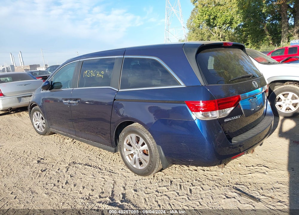 2014 HONDA ODYSSEY EX VIN: 5FNRL5H46EB132904
