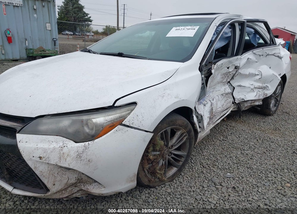2016 TOYOTA CAMRY VIN: 4T1BF1FKXGU252407