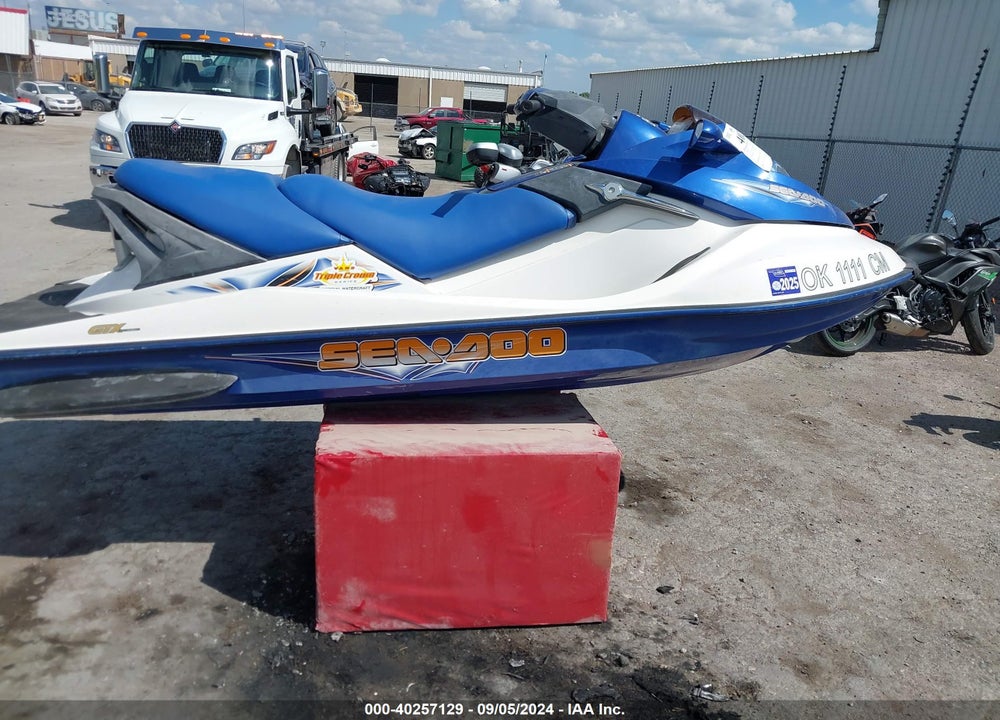 2003 SEADOO GTX VIN: ZZN41898K203