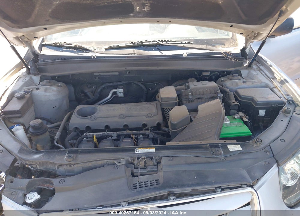 2010 HYUNDAI SANTA FE GLS VIN: 5NMSGDAB6AH349984