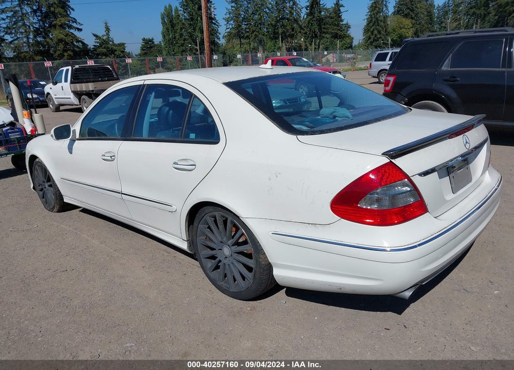 2009 MERCEDES-BENZ E 350 4MATIC VIN: WDBUF87X59B422931