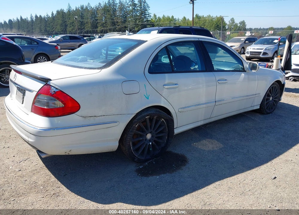 2009 MERCEDES-BENZ E 350 4MATIC VIN: WDBUF87X59B422931