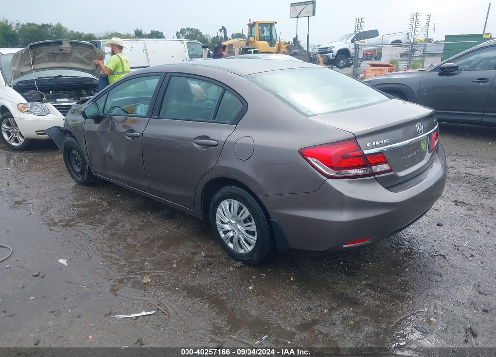 2014 HONDA CIVIC LX VIN: 19XFB2F54EE045539