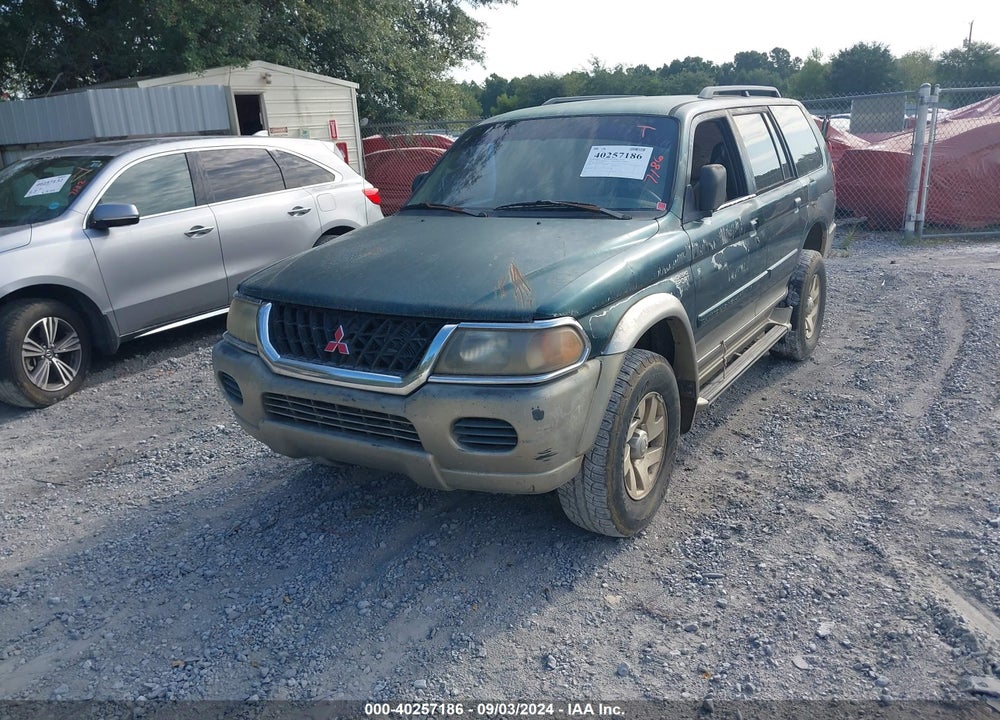 2001 MITSUBISHI MONTERO SPORT XLS VIN: JA4LS31H41P029386