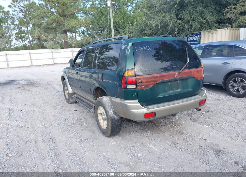 2001 MITSUBISHI MONTERO SPORT XLS VIN: JA4LS31H41P029386