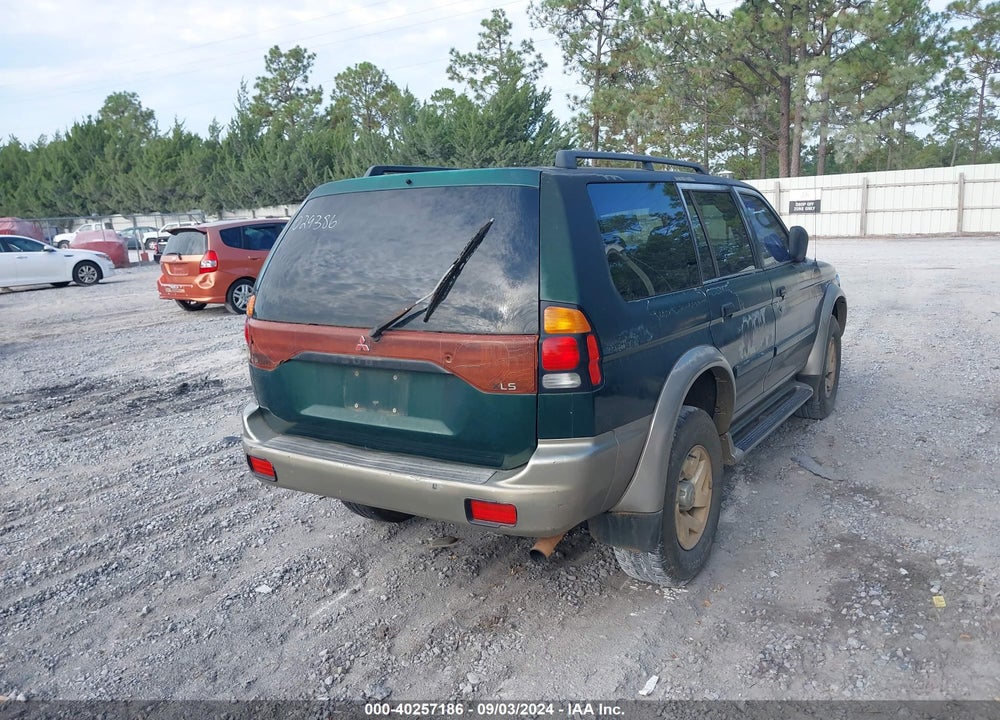 2001 MITSUBISHI MONTERO SPORT XLS VIN: JA4LS31H41P029386