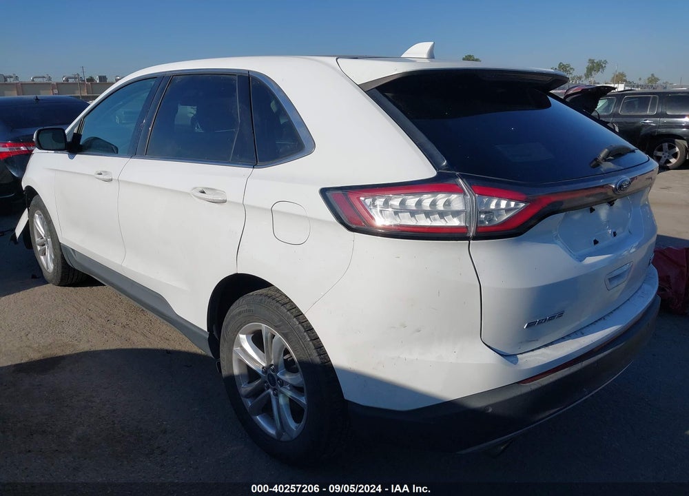 2015 FORD EDGE SEL VIN: 2FMTK3J93FBB73942