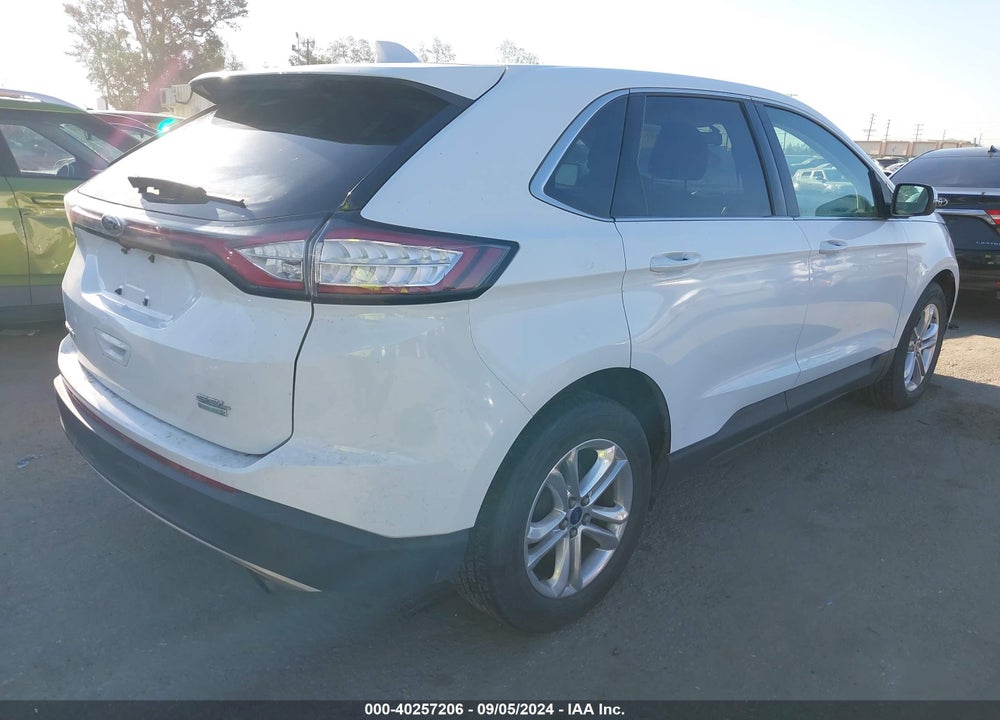 2015 FORD EDGE SEL VIN: 2FMTK3J93FBB73942