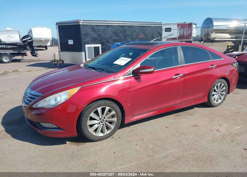 2014 HYUNDAI SONATA LIMITED 2.0T VIN: 5NPEC4AB7EH874439