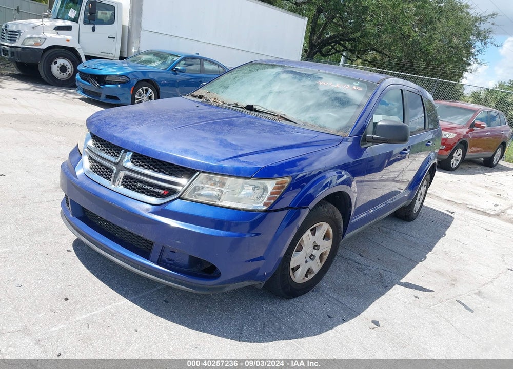 2012 DODGE JOURNEY SE/AVP VIN: 3C4PDCAB8CT389370