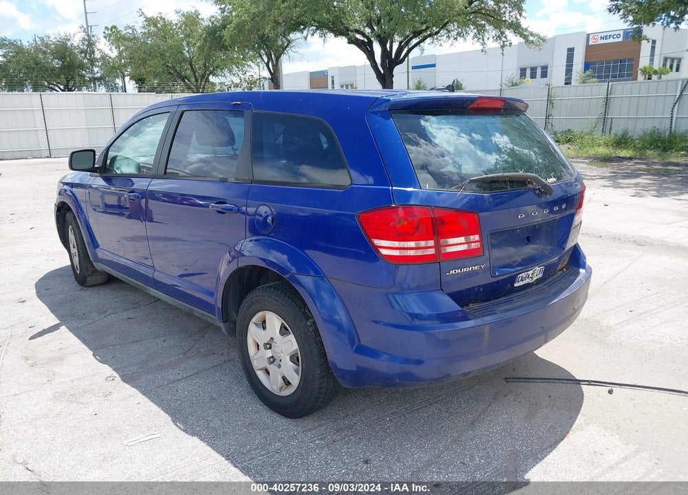 2012 DODGE JOURNEY SE/AVP VIN: 3C4PDCAB8CT389370