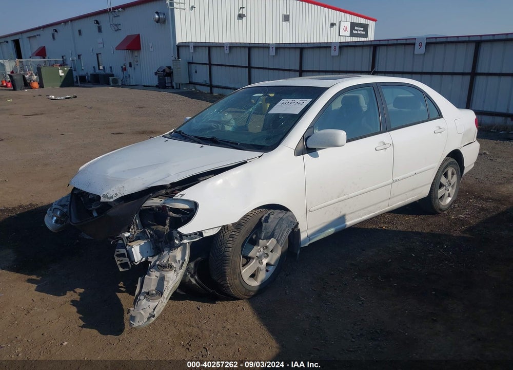 2003 TOYOTA COROLLA LE VIN: 1NXBR32E83Z054292