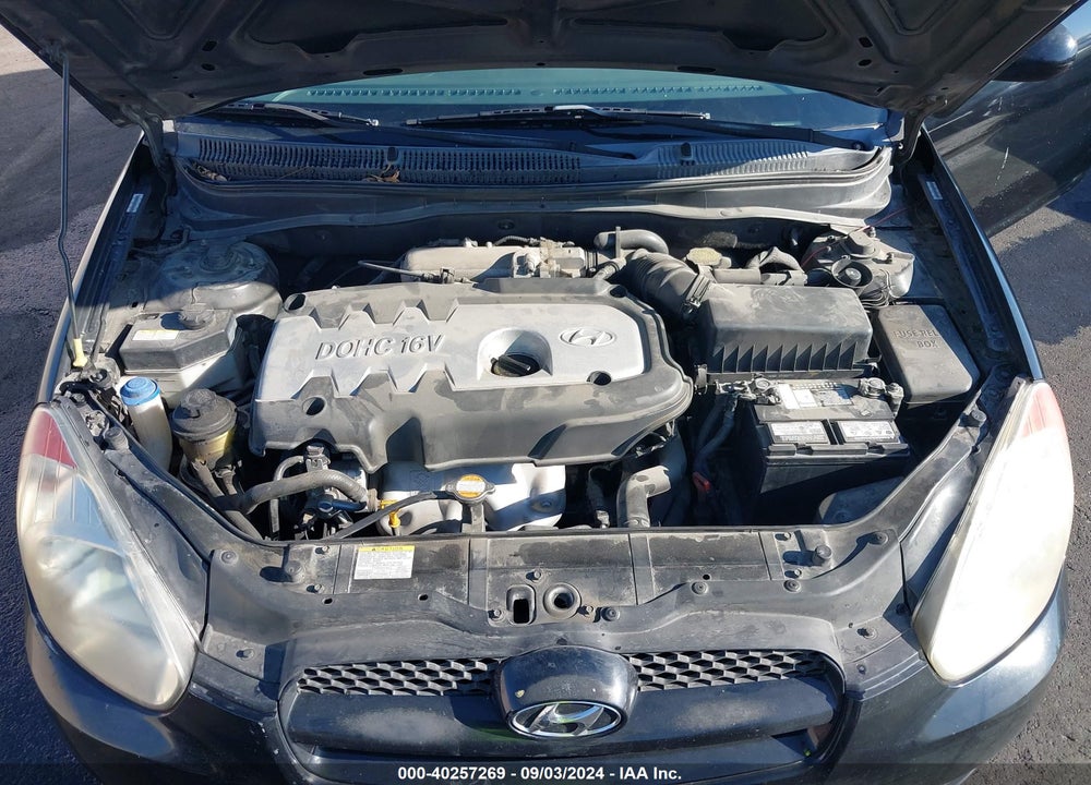 2007 HYUNDAI ACCENT GS VIN: KMHCM36C67U050761
