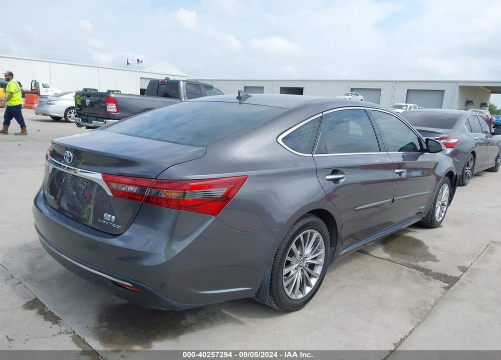 2016 TOYOTA AVALON HYBRID LIMITED VIN: 4T1BD1EB2GU051284
