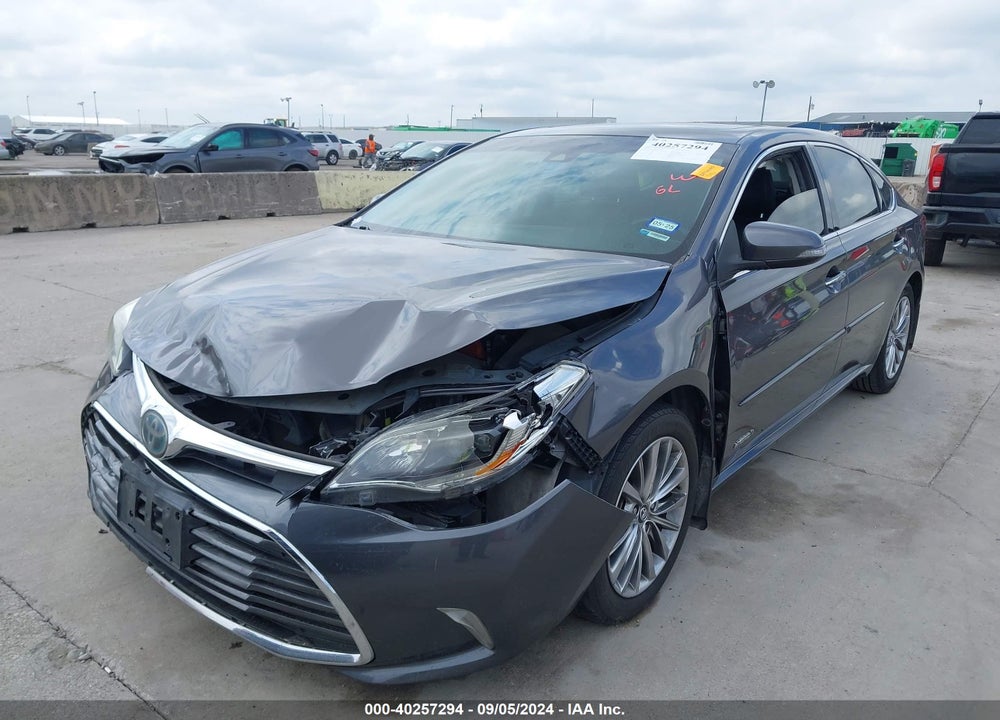 2016 TOYOTA AVALON HYBRID LIMITED VIN: 4T1BD1EB2GU051284