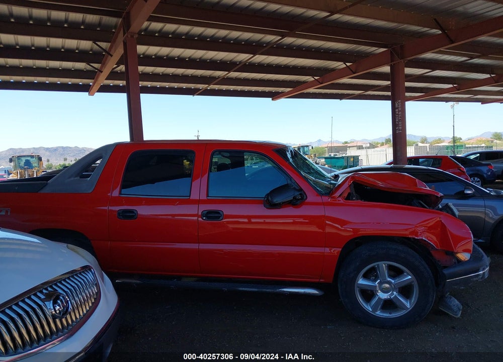 2003 CHEVROLET AVALANCHE 1500 VIN: 3GNEK13TX3G294882