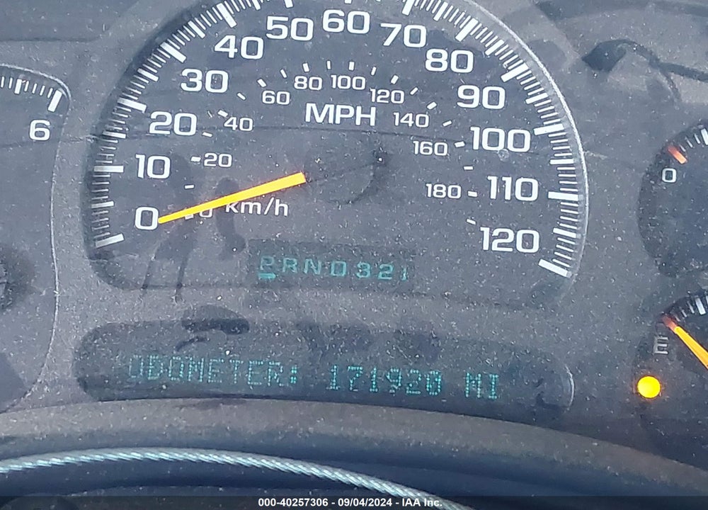 2003 CHEVROLET AVALANCHE 1500 VIN: 3GNEK13TX3G294882