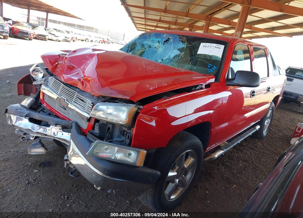 2003 CHEVROLET AVALANCHE 1500 VIN: 3GNEK13TX3G294882