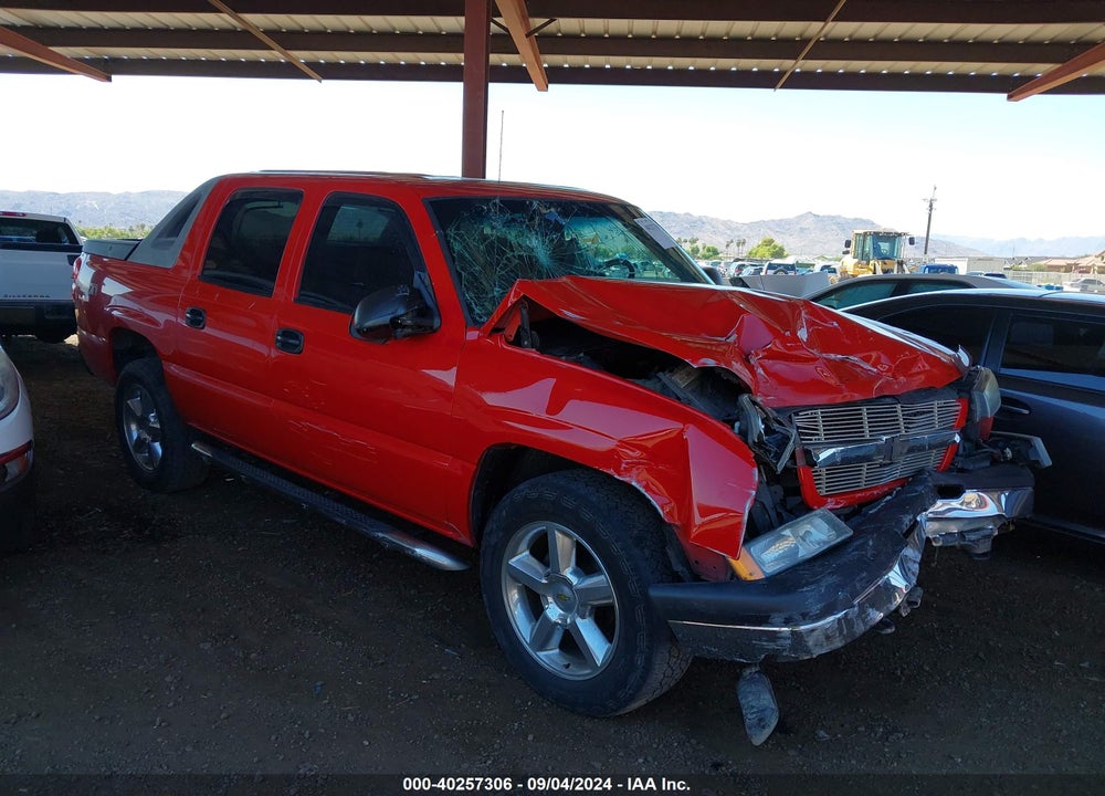 2003 CHEVROLET AVALANCHE 1500 VIN: 3GNEK13TX3G294882