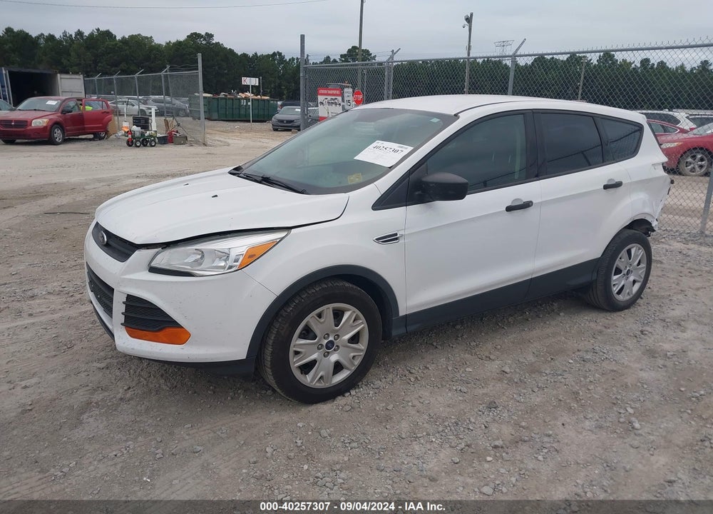 2016 FORD ESCAPE S VIN: 1FMCU0F71GUB38960