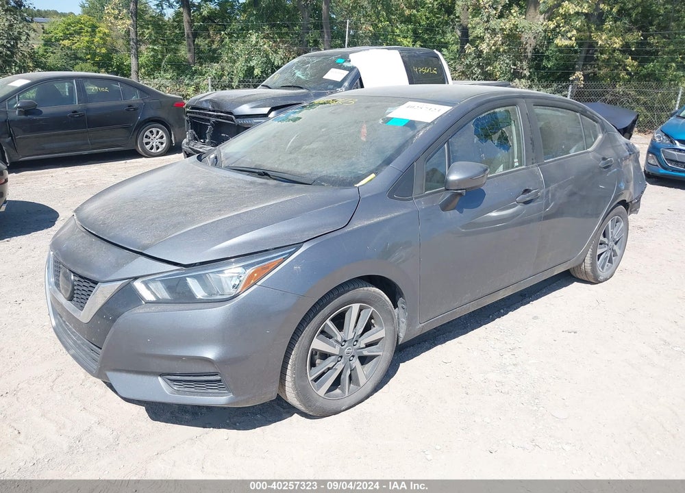 2021 NISSAN VERSA SV XTRONIC CVT VIN: 3N1CN8EV7ML843822