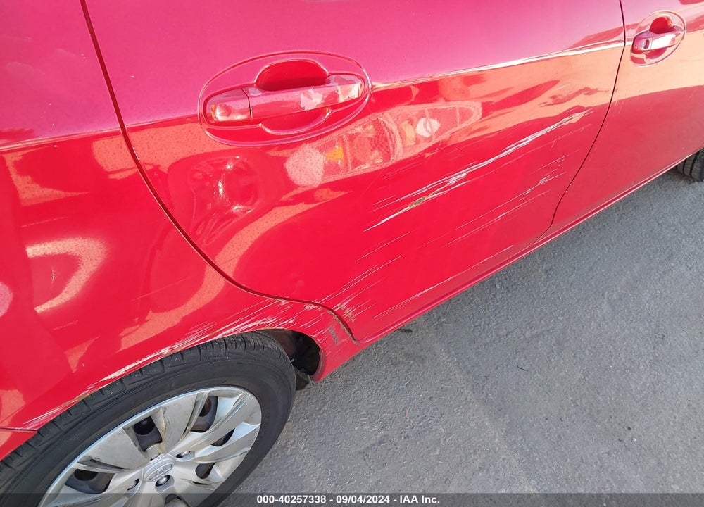 2014 TOYOTA YARIS LE (TMC/CBU PLANT) VIN: JTDKTUD32ED575504