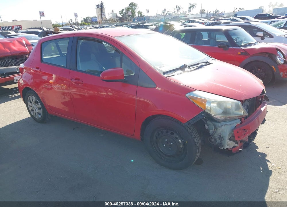 2014 TOYOTA YARIS LE (TMC/CBU PLANT) VIN: JTDKTUD32ED575504