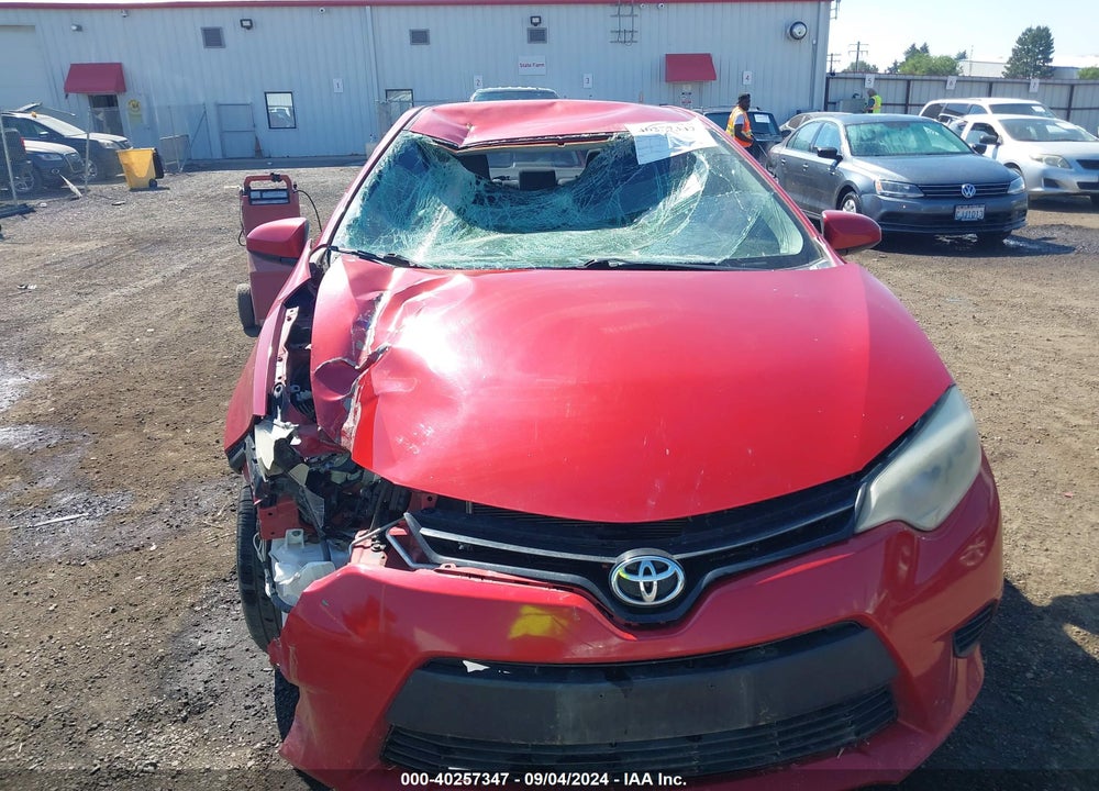 2014 TOYOTA COROLLA LE VIN: 2T1BURHE0EC089860