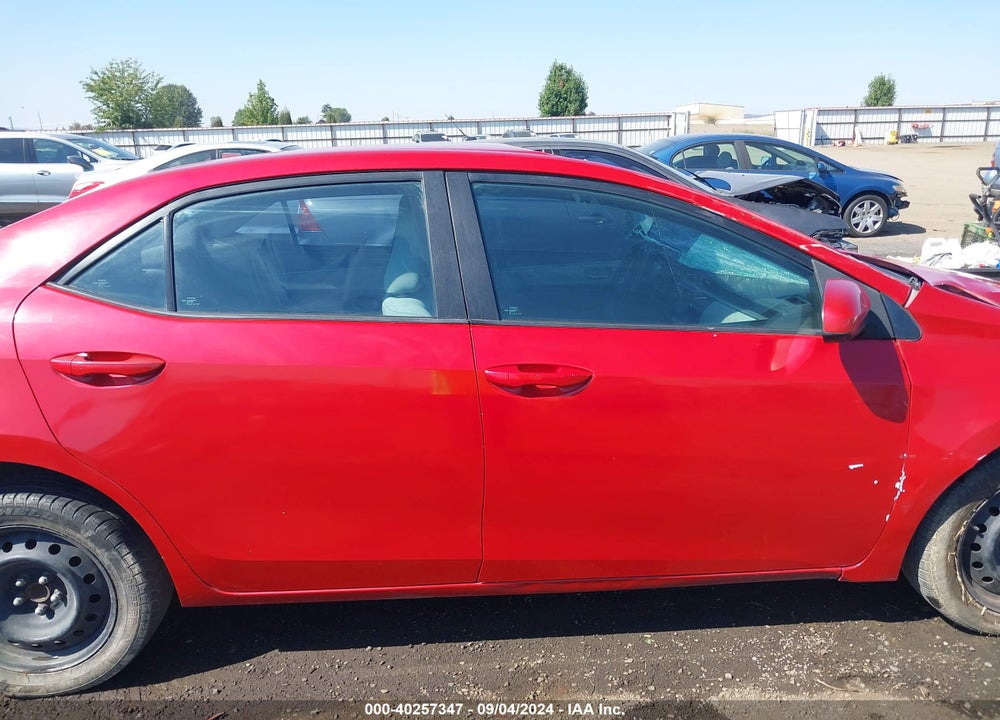 2014 TOYOTA COROLLA LE VIN: 2T1BURHE0EC089860