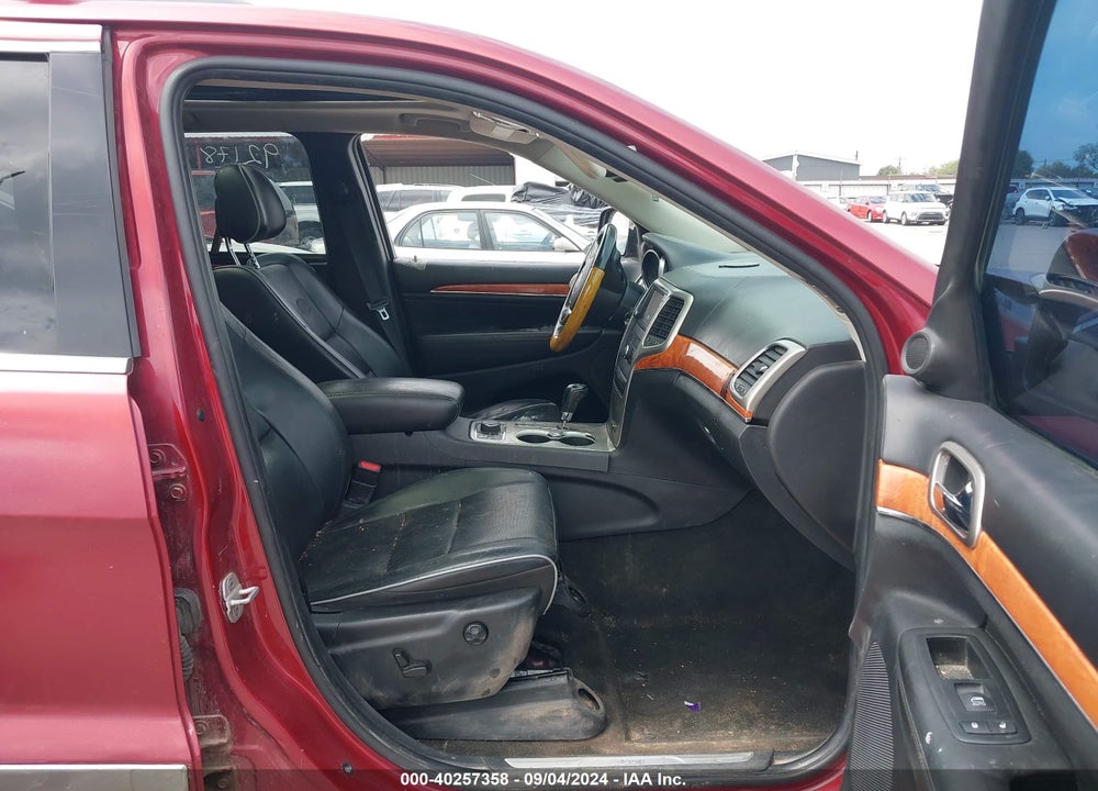 2012 JEEP GRAND CHEROKEE OVERLAND VIN: 1C4RJFCG3CC292178