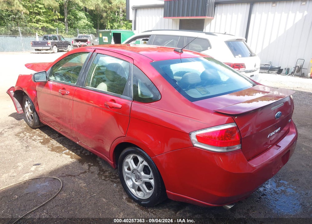 2009 FORD FOCUS SES VIN: 1FAHP36NX9W269481