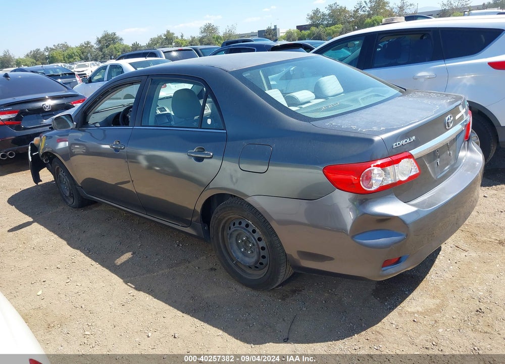 2013 TOYOTA COROLLA LE VIN: 5YFBU4EE3DP075537