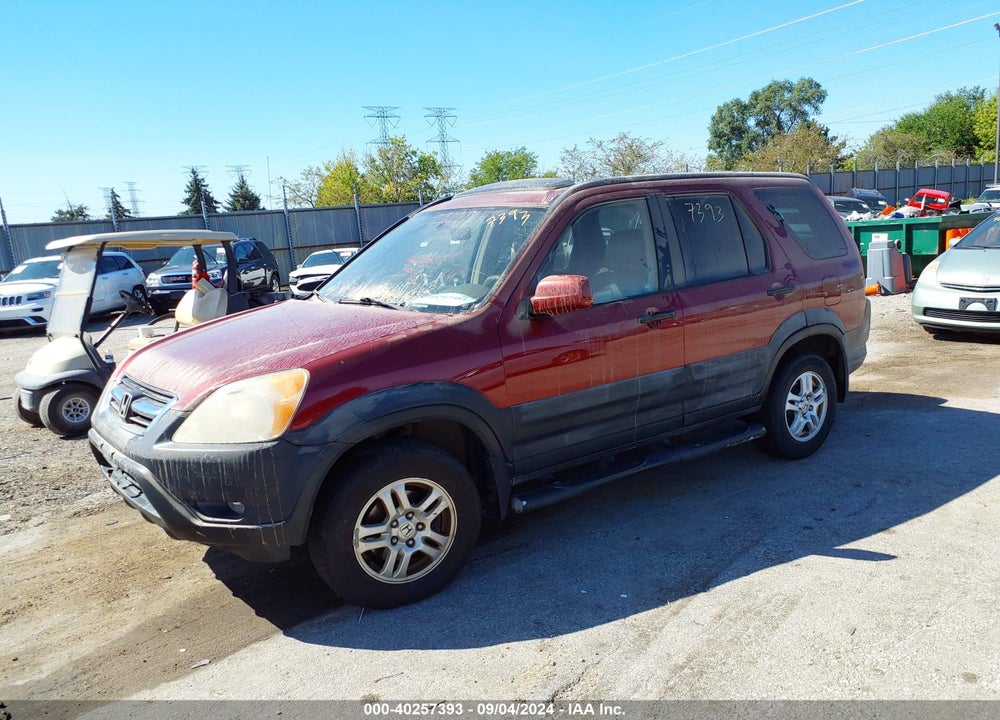 2002 HONDA CR-V VIN: JHLRD78822C069162