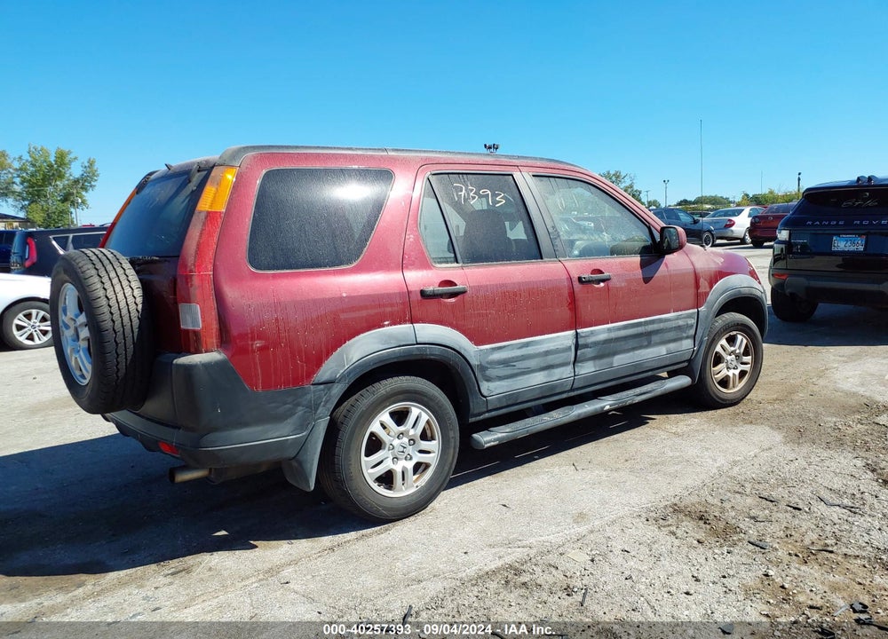 2002 HONDA CR-V VIN: JHLRD78822C069162