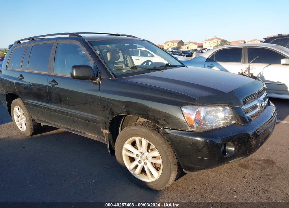 2006 TOYOTA HIGHLANDER HYBRID V6 VIN: JTEEW21A960018475