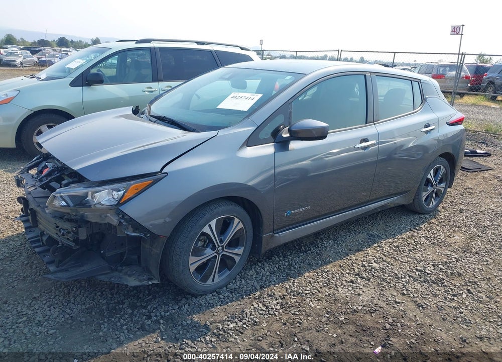 2018 NISSAN LEAF SV VIN: 1N4AZ1CP9JC311909