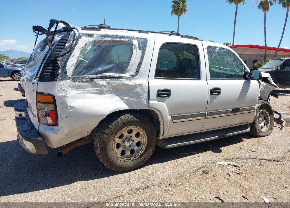 2005 CHEVROLET TAHOE LS VIN: 1GNEK13T85R213963