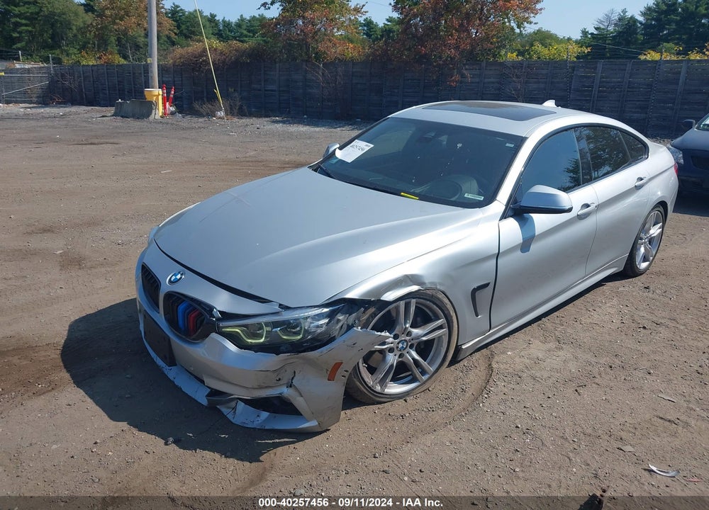 2018 BMW 430I GRAN COUPE XDRIVE VIN: WBA4J3C54JBG96374