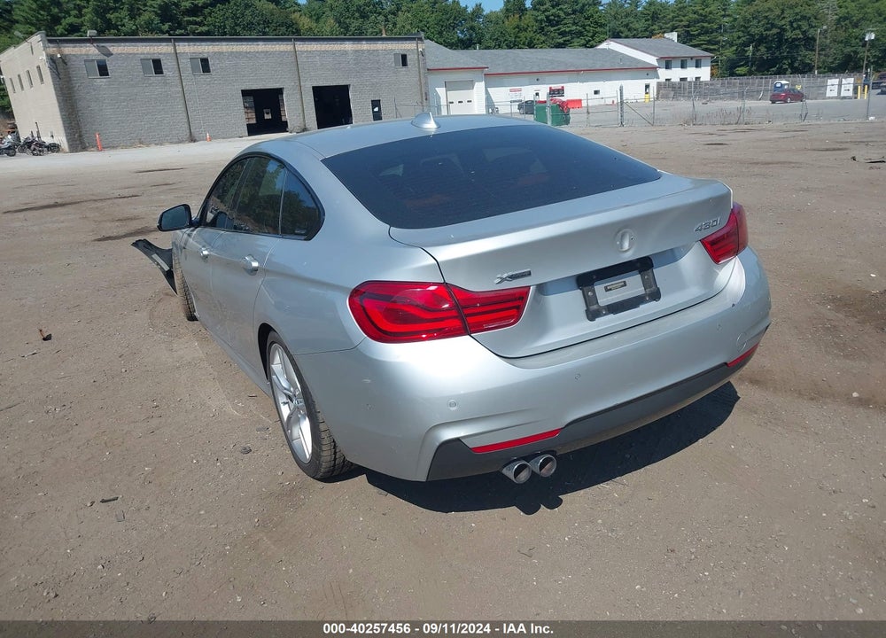 2018 BMW 430I GRAN COUPE XDRIVE VIN: WBA4J3C54JBG96374