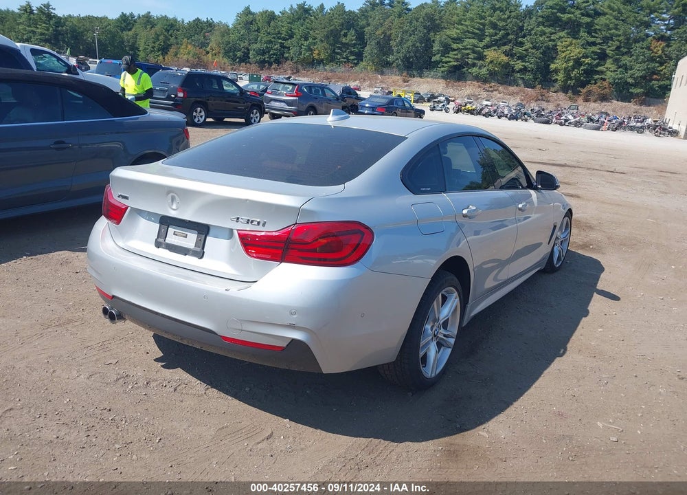 2018 BMW 430I GRAN COUPE XDRIVE VIN: WBA4J3C54JBG96374