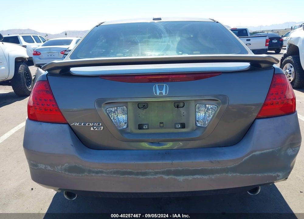 2006 HONDA ACCORD 3.0 EX VIN: 1HGCM66596A006956