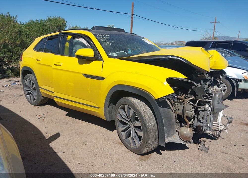2021 VOLKSWAGEN ATLAS CROSS SPORT 3.6L V6 SEL PREMIUM R-LINE VIN: 1V2FE2CA2MC201042