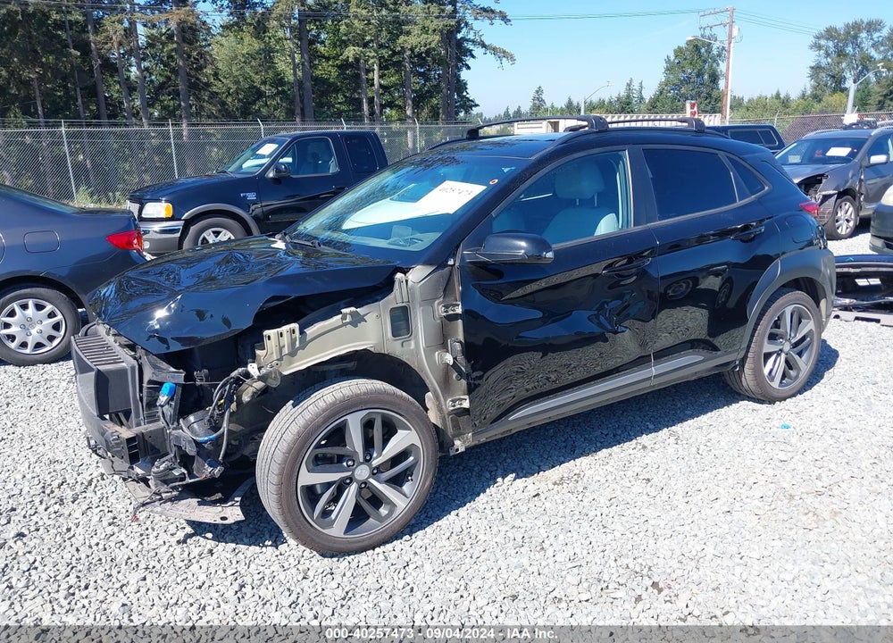 2021 HYUNDAI KONA ULTIMATE VIN: KM8K5CA53MU603024