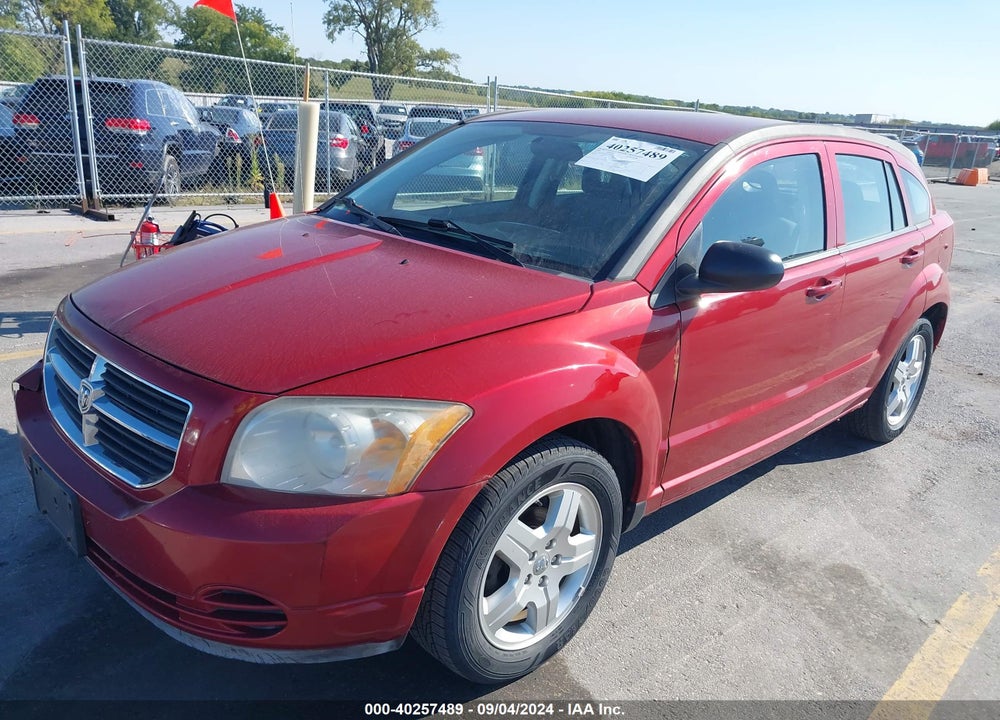 2009 DODGE CALIBER SXT VIN: 1B3HB48A09D219386