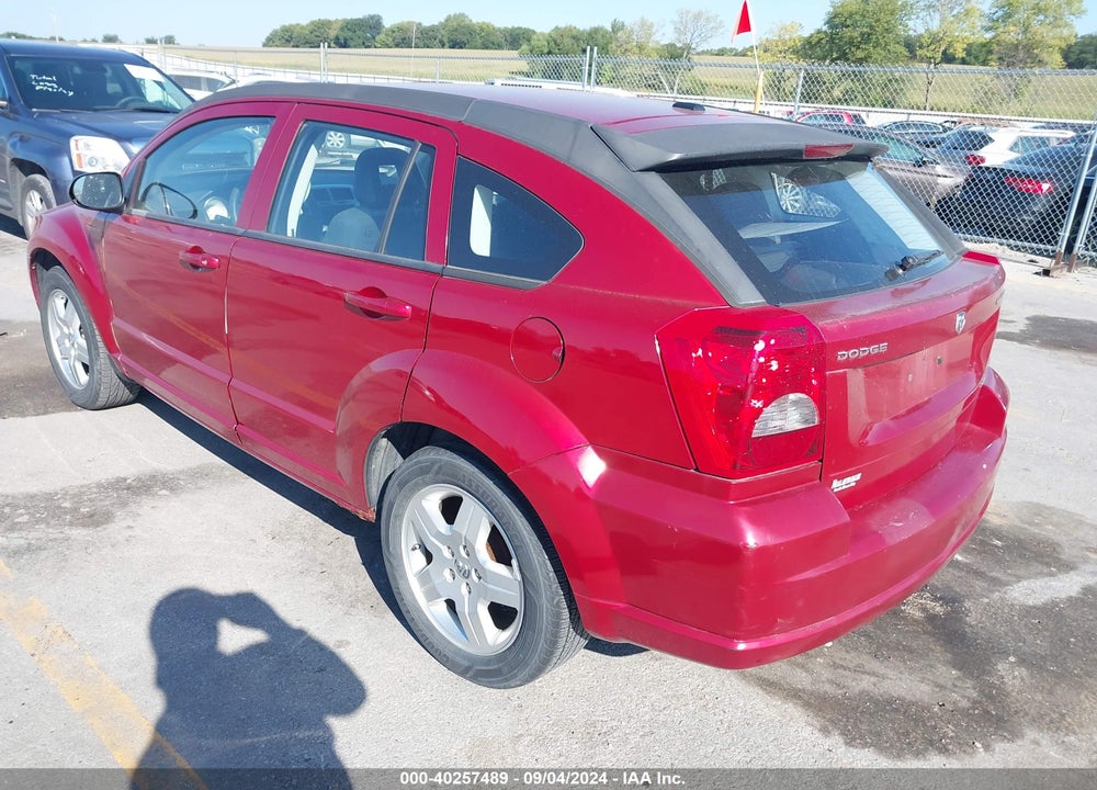 2009 DODGE CALIBER SXT VIN: 1B3HB48A09D219386