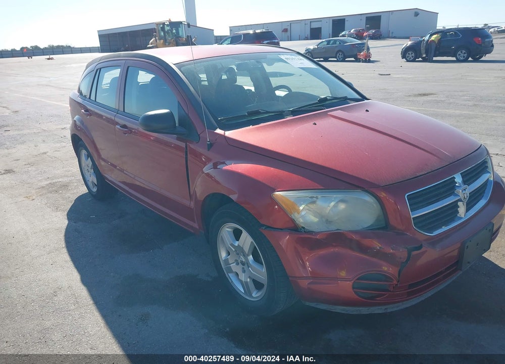 2009 DODGE CALIBER SXT VIN: 1B3HB48A09D219386